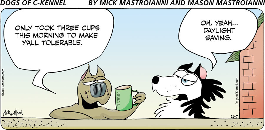Dogs of C-Kennel for Nov 07, 2021