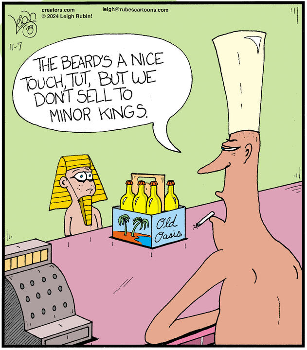 Rubes® for Nov 07, 2024