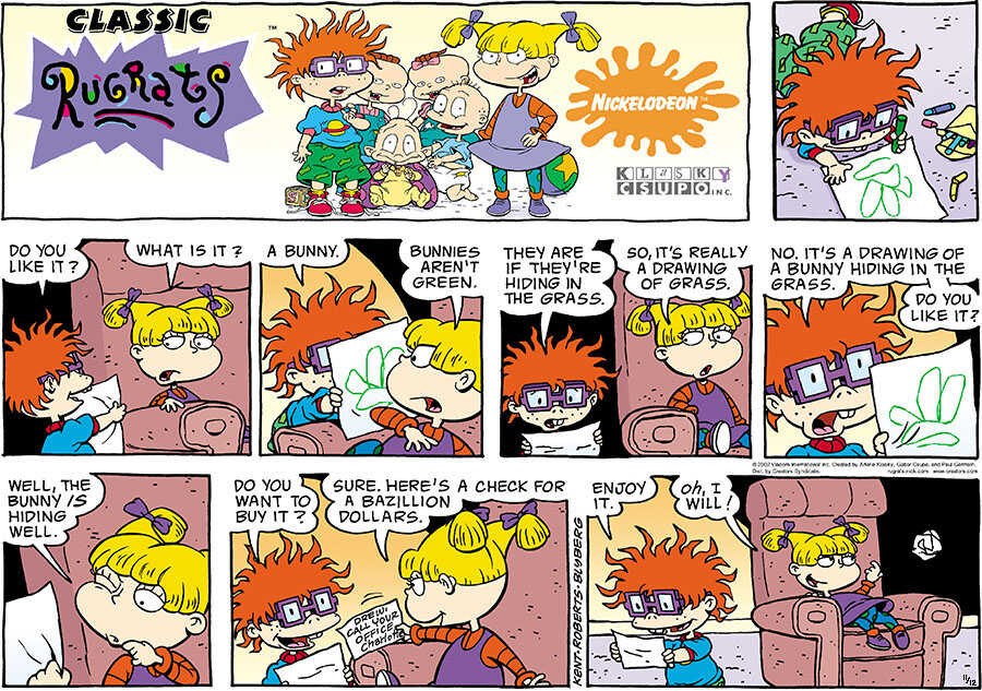 Rugrats for Nov 12, 2023