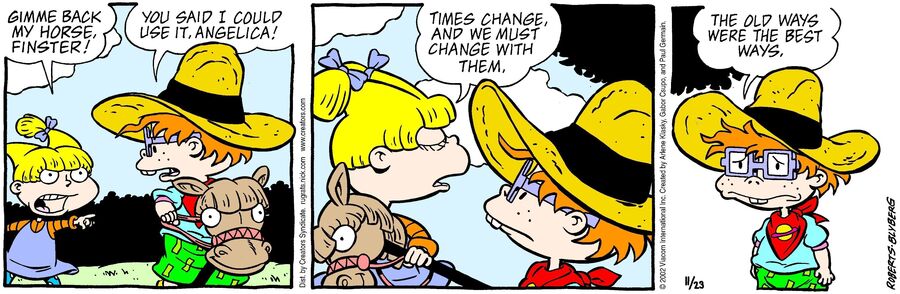 Rugrats for Nov 23, 2023