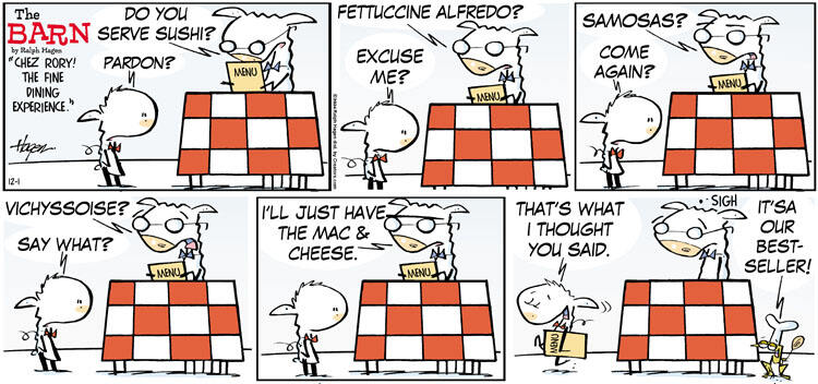 The Barn for Dec 01, 2024