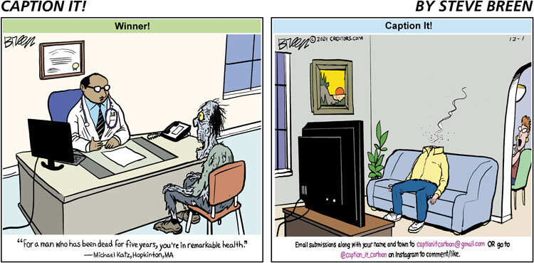 Caption It! for Dec 01, 2024