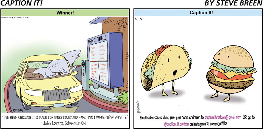 Caption It! for Dec 05, 2021