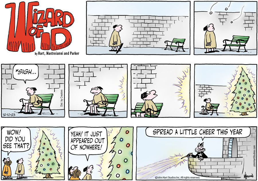 Wizard of Id for Dec 10, 2023