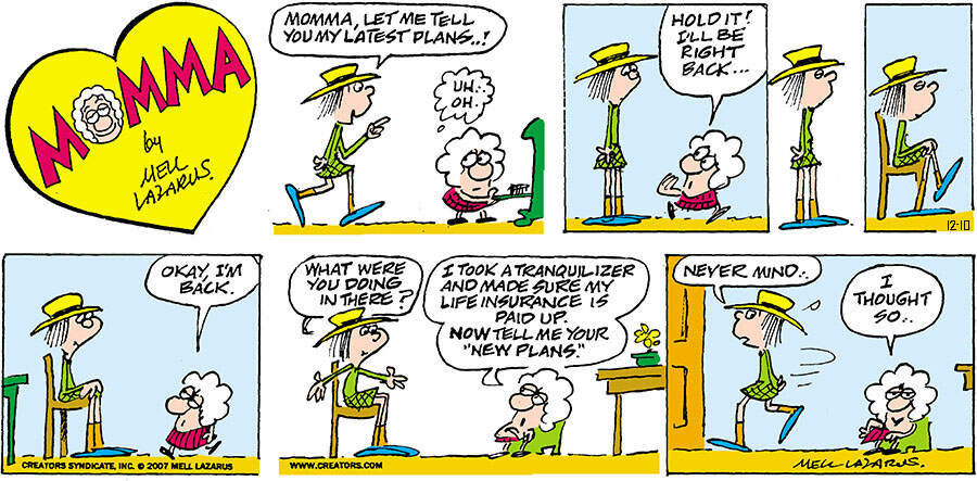 Momma for Dec 10, 2023