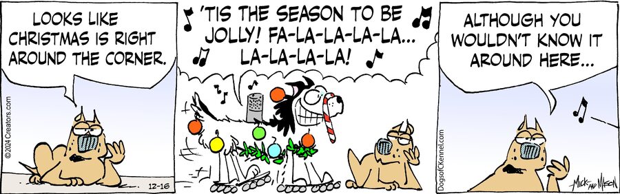 Dogs of C-Kennel for Dec 16, 2024
