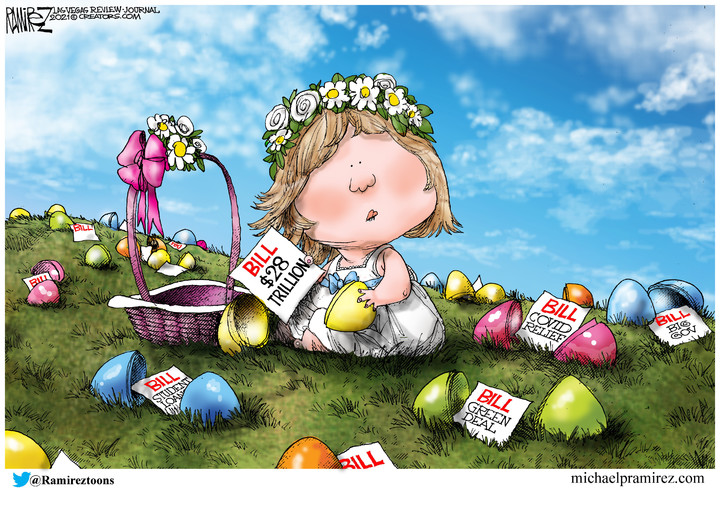 Michael Ramirez for Apr 04, 2021