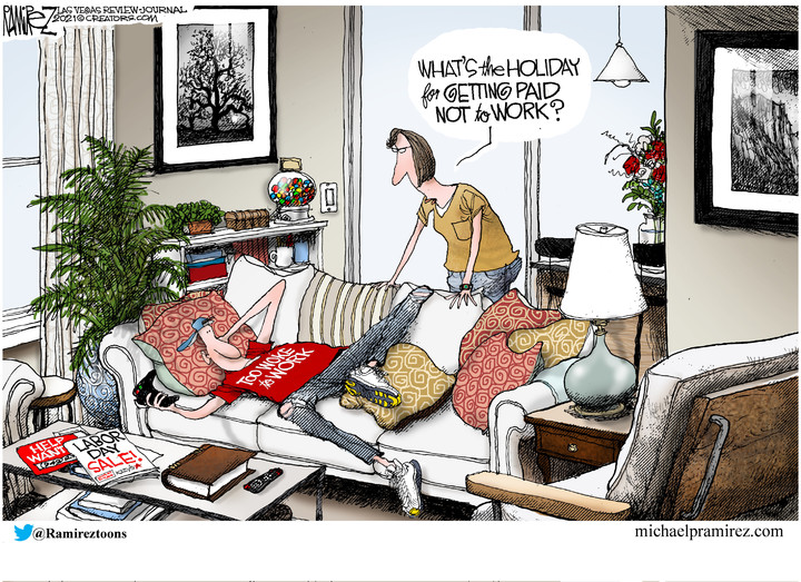 Michael Ramirez for Sep 06, 2021
