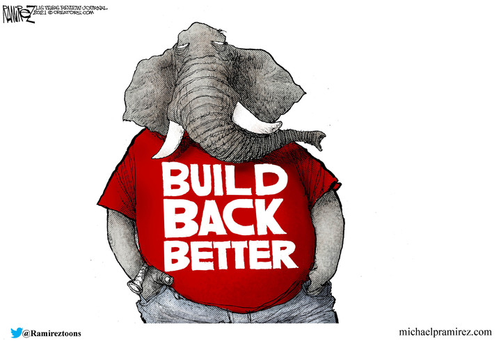 Michael Ramirez for Nov 03, 2021