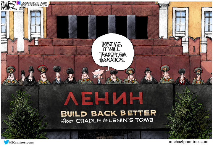 Michael Ramirez for Nov 05, 2021