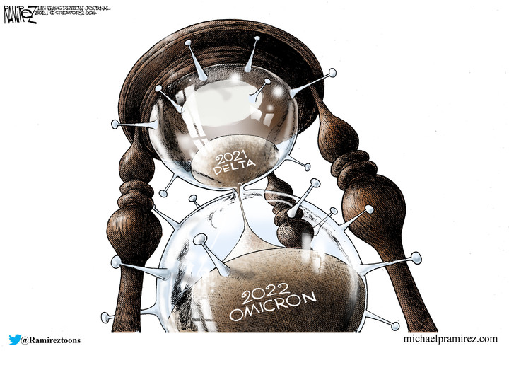Michael Ramirez for Dec 31, 2021