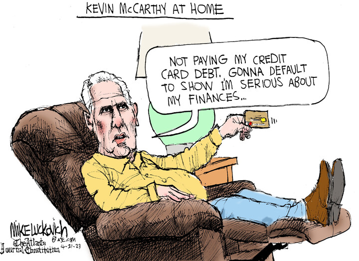 Mike Luckovich for Apr 21, 2023