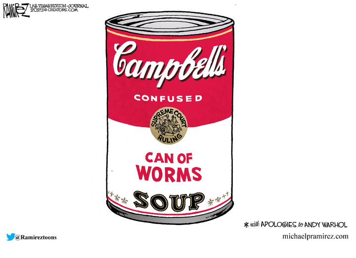 Michael Ramirez for May 19, 2023