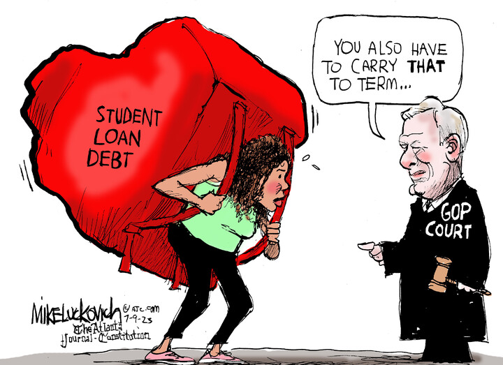 Mike Luckovich for Jul 09, 2023