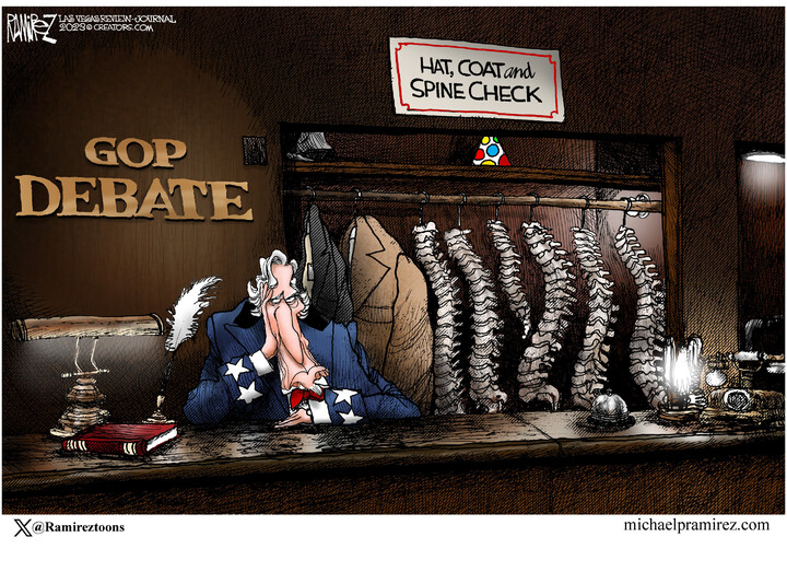 Michael Ramirez for Aug 25, 2023