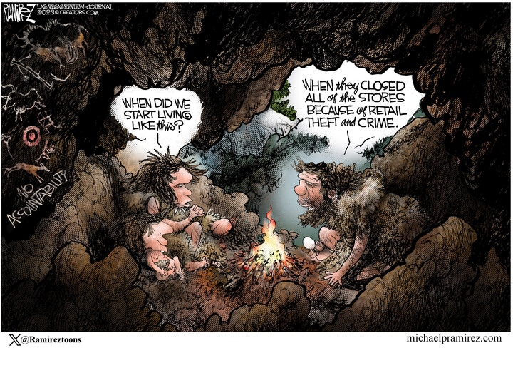 Michael Ramirez for Oct 02, 2023