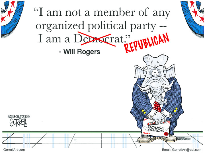 Bob Gorrell for Oct 17, 2023