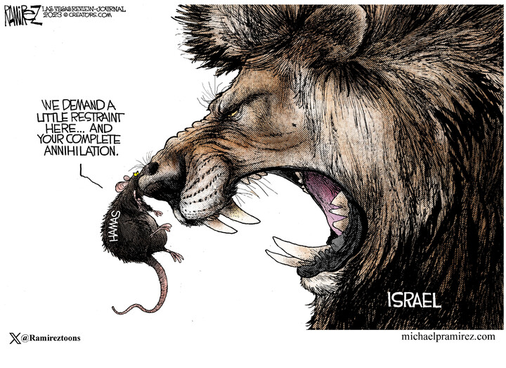 Michael Ramirez for Nov 02, 2023