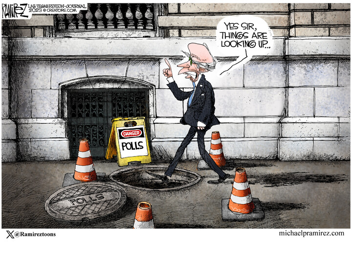 Michael Ramirez for Nov 13, 2023