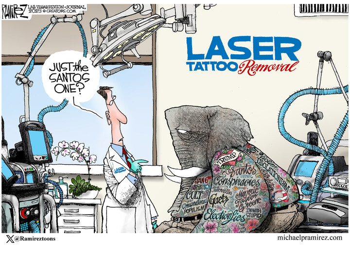 Michael Ramirez for Dec 04, 2023