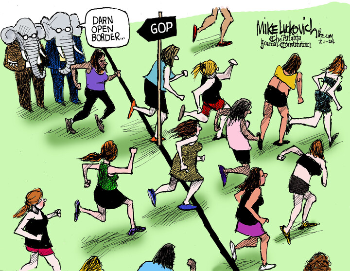 Mike Luckovich for Feb 01, 2024