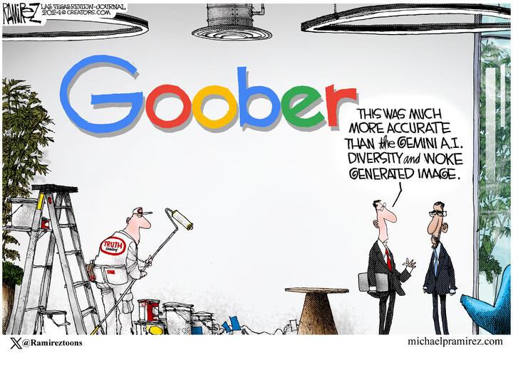 Michael Ramirez for Feb 28, 2024