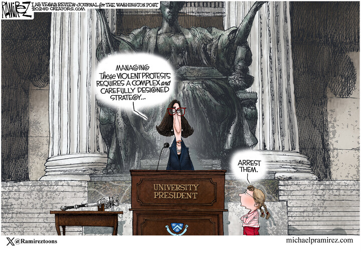 Michael Ramirez for Apr 30, 2024