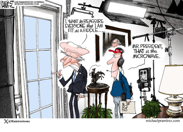 Michael Ramirez for Jul 14, 2024
