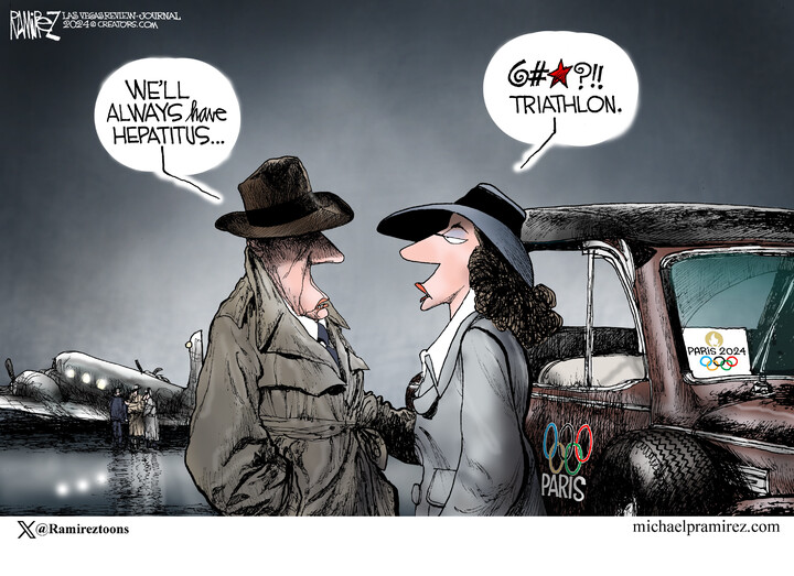 Michael Ramirez for Aug 11, 2024