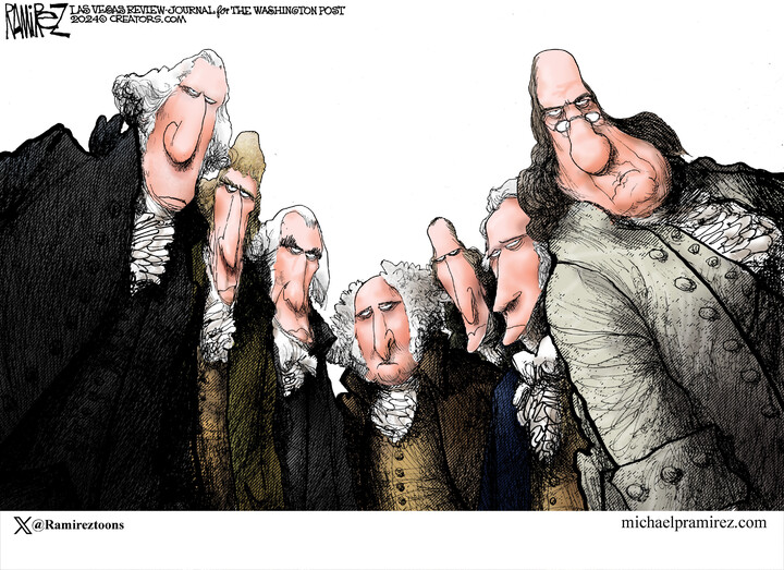 Michael Ramirez for Nov 12, 2024