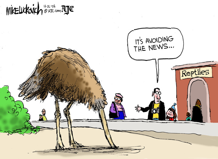 Mike Luckovich for Nov 26, 2024