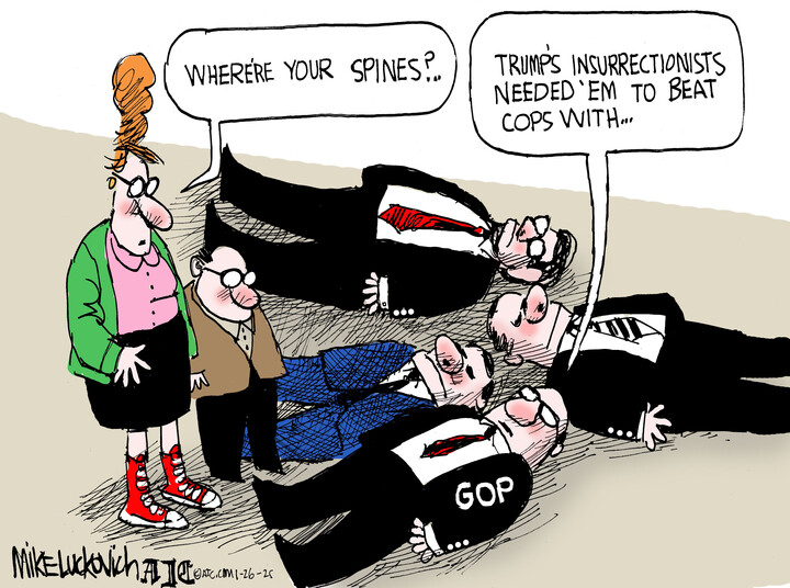 Mike Luckovich for Jan 26, 2025