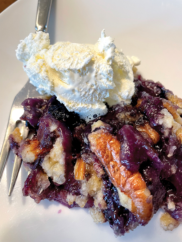 blueberry crunch