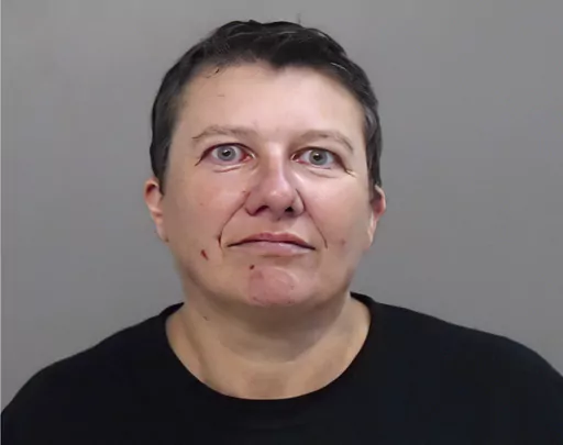 In this file photo provided by the Hidalgo County (Texas) Sheriff's Office, showing Pascale Ferrier. Ferrier, 56, was sentenced to nearly 22 years in prison in Washington Thursday in the mailing of a threatening letter containing the poison ricin to then-President Donald Trump at the White House. (Hidalgo County (Texas) Sheriff's Office, via AP File)