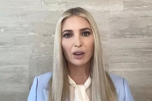 In this image from video released by the House Select Committee, an exhibit shows Ivanka Trump, during a video interview with the House select committee investigating the Jan. 6 attack on the U.S. Capitol at the hearing Thursday, June 16, 2022, on Capitol Hill in Washington. Former President Donald Trump's civil business fraud trial is turning to the question of whether Ivanka will have to testify. (House Select Committee via AP)
