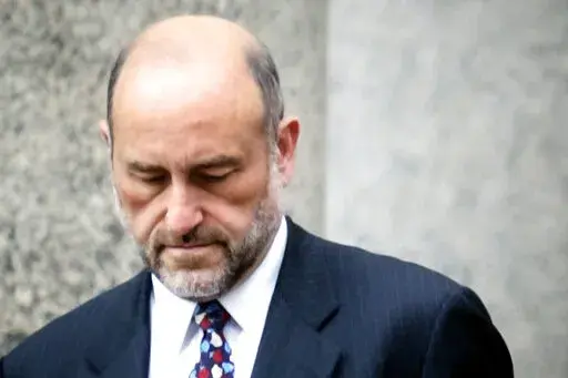 Attorney Mark Pomerantz leaves court in New York on Sept. 8, 2004. Pomerantz, a prosecutor who had been leading a criminal investigation into Donald Trump before quitting last month, said in his resignation letter that he believes the former president is “guilty of numerous felony violations” and he disagreed with the Manhattan district attorney’s decision not to seek an indictment. (AP Photo/Mary Altaffer, File)