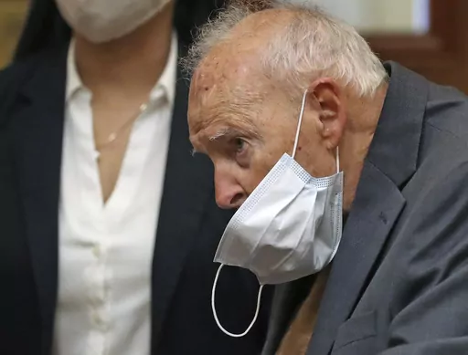 Former Roman Catholic Cardinal Theodore McCarrick appears for an arraignment at Dedham District Court, Sept. 3, 2021, in Dedham, Mass. The defrocked Cardinal McCarrick, the highest ranking Roman Catholic official in the United States to face criminal charges in the clergy sexual abuse scandal, was found not competent to stand trial Wednesday, Aug. 30, 2023. (David L Ryan/The Boston Globe via AP, Pool, File)