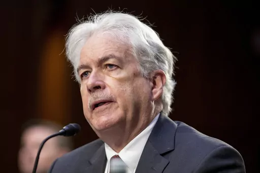 Central Intelligence Agency Director William Burns speaks during a Senate Intelligence Committee hearing to examine worldwide threats on Capitol Hill in Washington, March 8, 2023. President Joe Biden has elevated Burns to his Cabinet. It's a symbolic move that underscores the intelligence chief’s influence and his work in U.S. support for Ukraine. (AP Photo/Amanda Andrade-Rhoades)