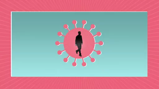 Why are so many vaccinated people getting COVID-19 lately? AP Illustration/Peter Hamlin)