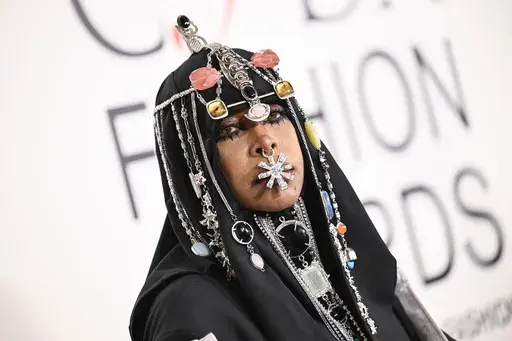 Erykah Badu attends the CFDA Fashion Awards at the American Museum of Natural History on Monday, Oct. 28, 2024, in New York. (Photo by Evan Agostini/Invision/AP)