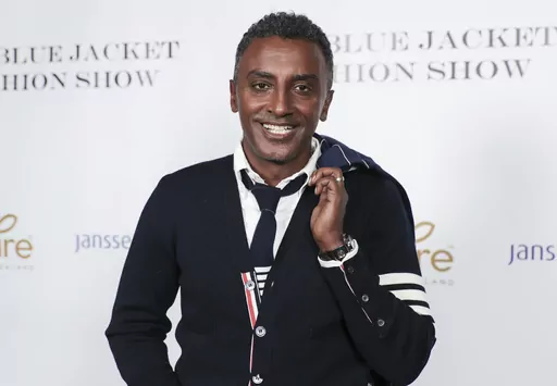 Marcus Samuelsson appears the 7th annual Blue Jacket Fashion Show, in support of prostate cancer awareness on Feb. 1, 2023, in New York. Samuelsson and fellow chef Jonathan Waxman have launched an effort to honor trailblazing restaurants founded by women and people of color. They host “A Seat at the Table,” an eight-part Audible original series. (Photo by CJ Rivera/Invision/AP, File)