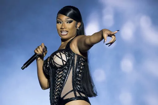 Megan Thee Stallion performs at the Reading Music Festival, England, Aug. 26 2022. Hip hop takes center stage at this summer’s Essence Festival of Culture as the event commemorates the 50th anniversary of the genre with performances by Lauryn Hill, Megan Thee Stallion and Jermaine Dupri. The four-day festival is scheduled June 30-July 3, 2023, in New Orleans. (AP Photo/Scott Garfitt, File)