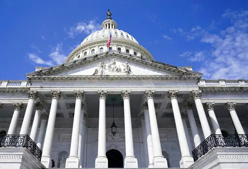 The U. S Capitol, is seen on Friday, August 5, 2022 in Washington. Senate Democrats have agreed to eleventh-hour changes to their marquee economic legislation, they announced late Thursday, clearing the major impediment to pushing one of President Joe Biden’s paramount election-year priorities through the chamber in coming days. (AP Photo/Mariam Zuhaib)