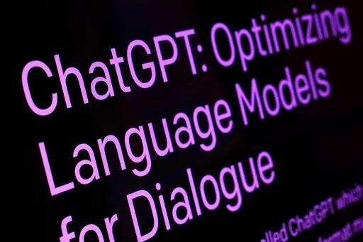 Text from the ChatGPT page of the OpenAI website is shown in this photo, in New York, Feb. 2, 2023. English Wikipedia raked in more than 84 billion views in 2023. That's according to numbers collected by the Wikimedia Foundation, the non-profit behind the free, publicly edited online encyclopedia. And the most popular article was about ChatGPT. (AP Photo/Richard Drew, File)