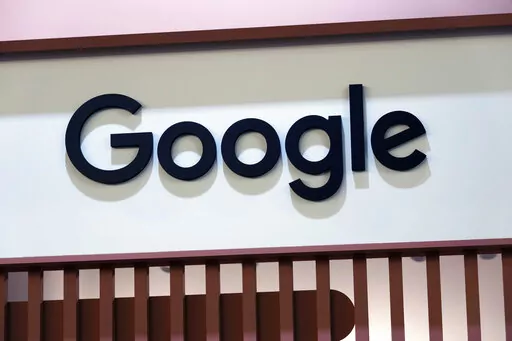 The Google logo is seen at the Vivatech show in Paris, France, June 15, 2022. Google is expanding an initiative that shows promise in fighting online misinformation. The tech company announced Monday that it will roll out a new “prebunking” campaign in Germany. Pre-bunking works like a viral inoculation by priming a person's critical thinking skills to make them more resistant to false claims. (AP Photo/Thibault Camus, File)