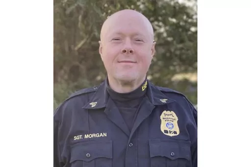 This photo provided by the Bronxville, N.Y., Police Department shows Watson Morgan, a sergeant with the department. Police officials said Morgan fatally shot his wife, Ornela Morgan, 43, and their sons before taking his own life. They were found dead in a suburban New York home on Saturday, Dec. 30, 2023. (Bronxville Police Department via AP)
