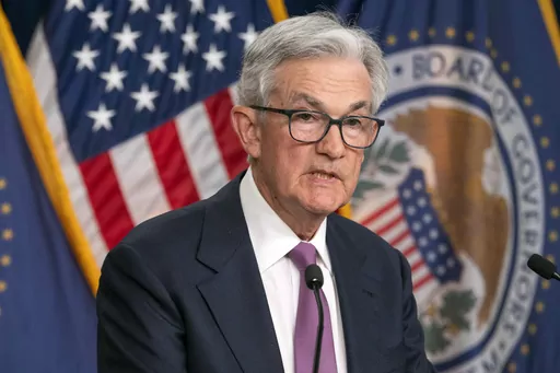 Federal Reserve Chair Jerome Powell speaks after a Federal Open Market Committee meeting, June 14, 2023, at the Federal Reserve Board Building in Washington. The Federal Reserve wraps up its two-day policy meeting on Wednesday, July, 26, 2023. (AP Photo/Jacquelyn Martin, File)