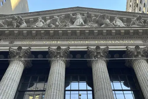 The New York Stock Exchange is shown on Aug. 13, 2024, in New York. (AP Photo/Peter Morgan, File)