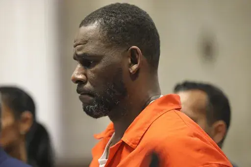 In this Sept. 17, 2019 file photo, R. Kelly appears during a hearing at the Leighton Criminal Courthouse in Chicago. (Antonio Perez/Chicago Tribune via AP, Pool, File)