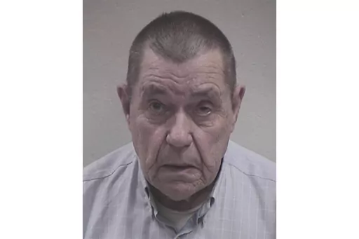 This booking photo provided by the Clay County, Mo., Sheriff's Office shows Andrew Lester. Lester, a Kansas City man accused of shooting a Black teenager who mistakenly came to his door April 2023, is scheduled to be back in court Thursday, June 1, days after a judge ruled that court documents in the case will be sealed and kept from the public. (Clay County Sheriff's Office via AP, File)